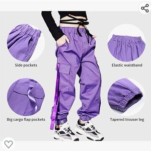 NWT Rolanko Girls Jogger Cargo Pants